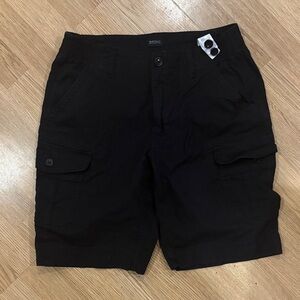Men's Black Cargo Shorts by Buffalo David Bitton Size 30